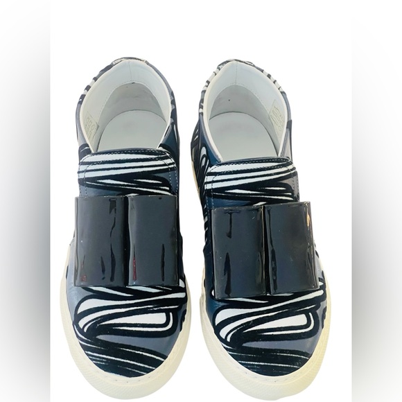 Pierre Hardy blue, white and black trainers - Picture 8 of 11